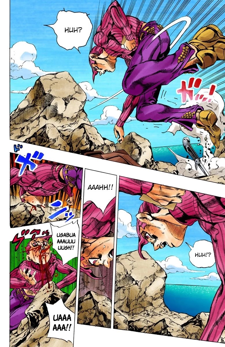 JoJo's Bizarre Adventure Part 5 - Vento Aureo (Official Colored) Chapter 104 page 7 - Chapter 104: My Name is Doppio Part 2