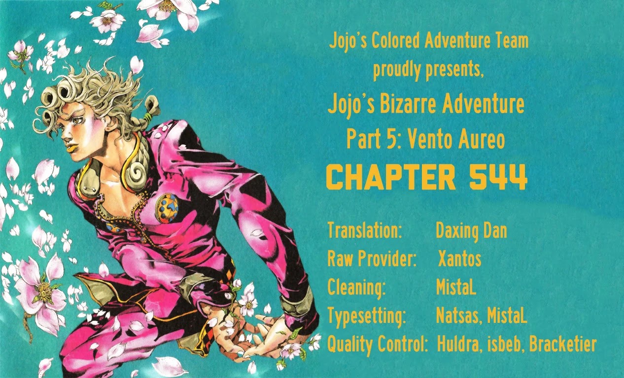 JoJo's Bizarre Adventure Part 5 - Vento Aureo (Official Colored) Chapter 105 page 21 - Chapter 105: King Crimson Vs Metallica Part 1