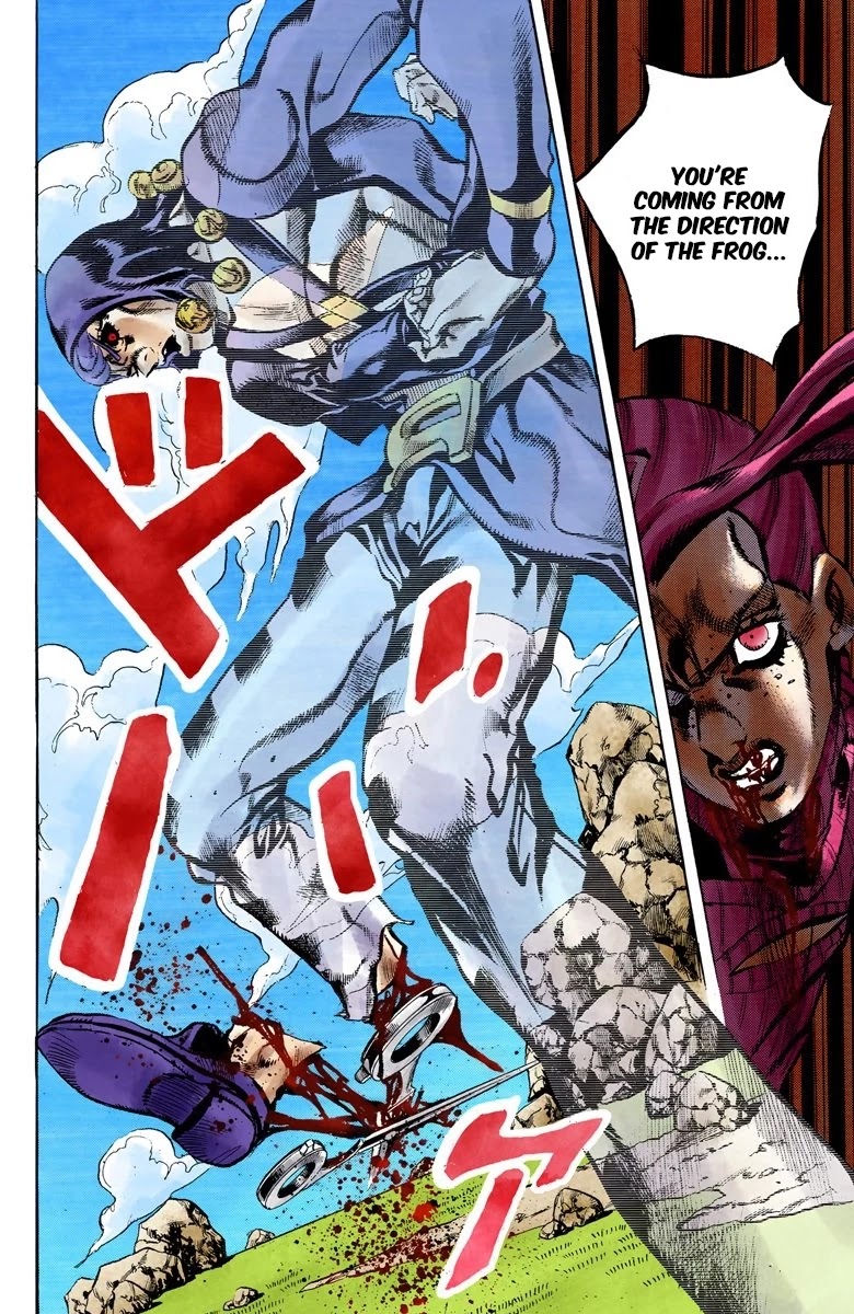 JoJo's Bizarre Adventure Part 5 - Vento Aureo (Official Colored) Chapter 106 page 19 - Chapter 106: King Crimson Vs Metallica Part 2