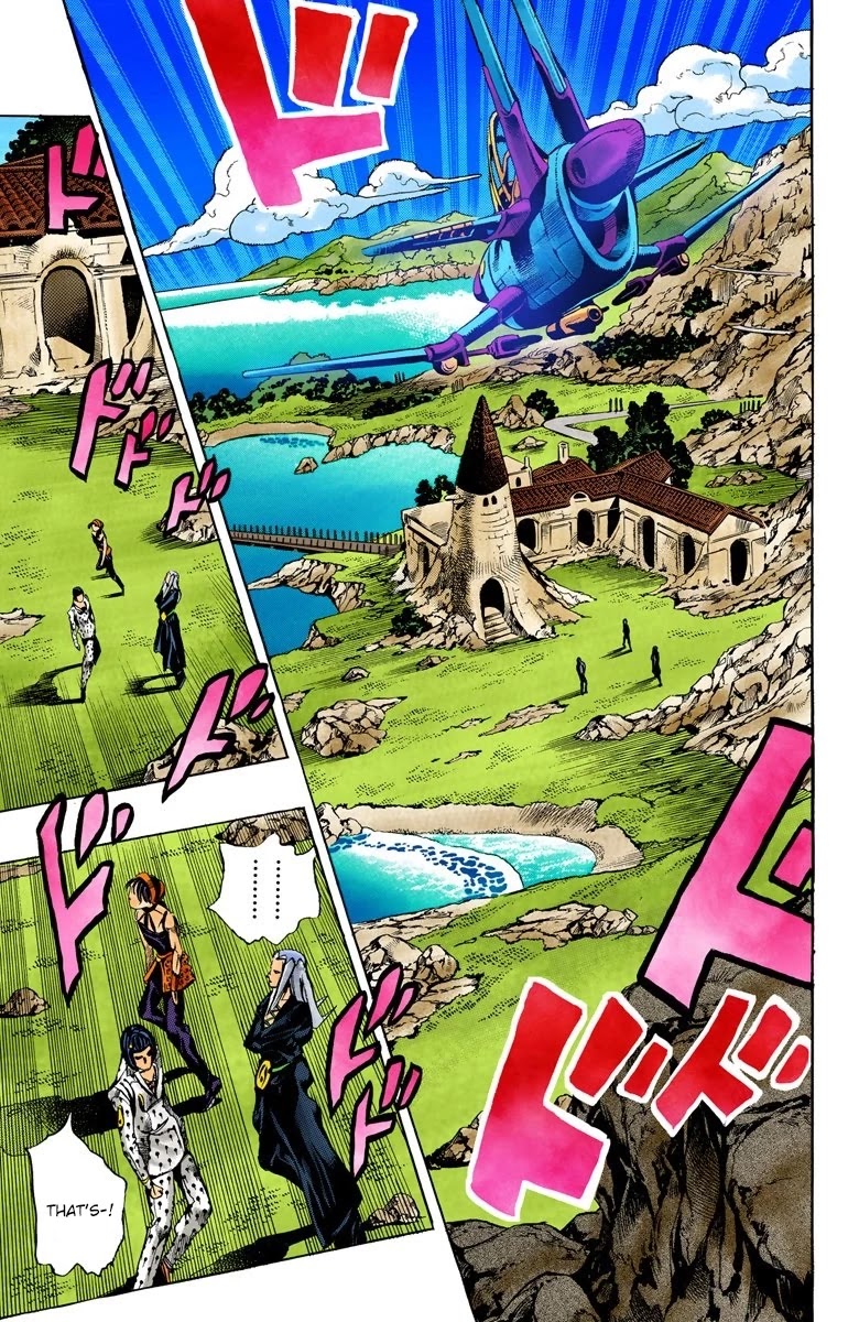 JoJo's Bizarre Adventure Part 5 - Vento Aureo (Official Colored) Chapter 107 page 15 - Chapter 107: King Crimson Vs Metallica Part 3