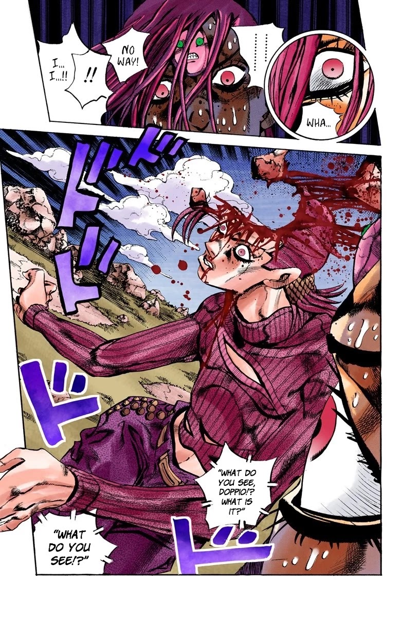 JoJo's Bizarre Adventure Part 5 - Vento Aureo (Official Colored) Chapter 107 page 19 - Chapter 107: King Crimson Vs Metallica Part 3