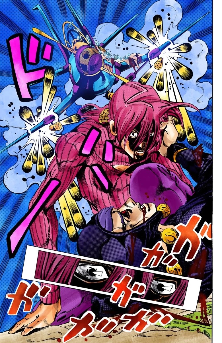 JoJo's Bizarre Adventure Part 5 - Vento Aureo (Official Colored) Chapter 109 page 11 - Chapter 109: King Crimson Vs Metallica Part 5