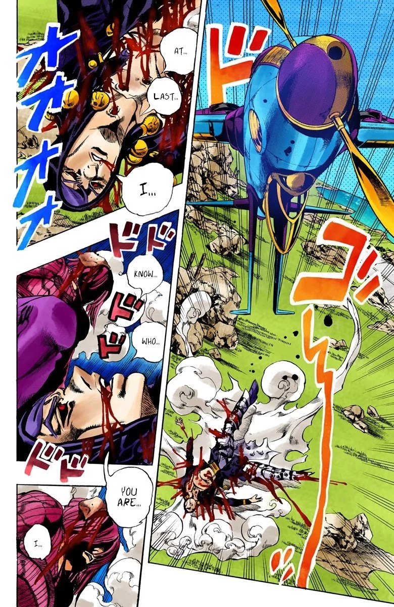 JoJo's Bizarre Adventure Part 5 - Vento Aureo (Official Colored) Chapter 109 page 6 - Chapter 109: King Crimson Vs Metallica Part 5