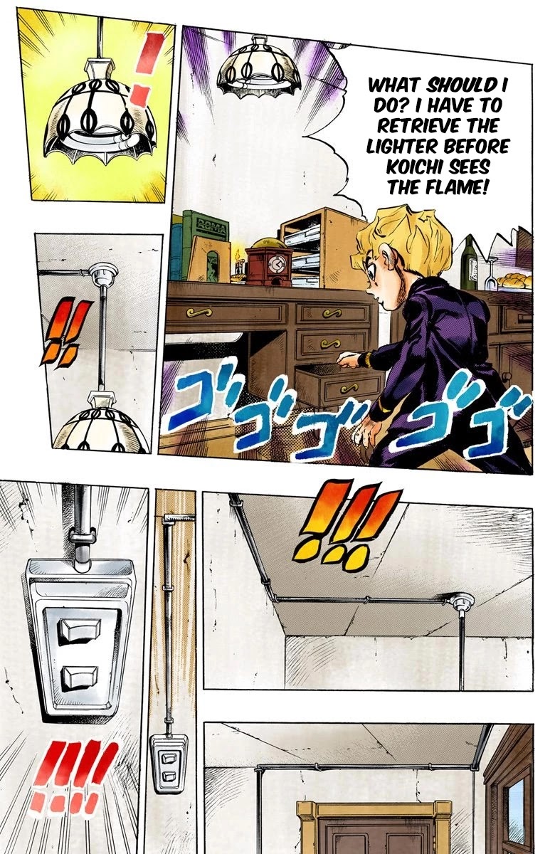 JoJo's Bizarre Adventure Part 5 - Vento Aureo (Official Colored) Chapter 11 page 12 - Chapter 11: Entering the Gang Part 1