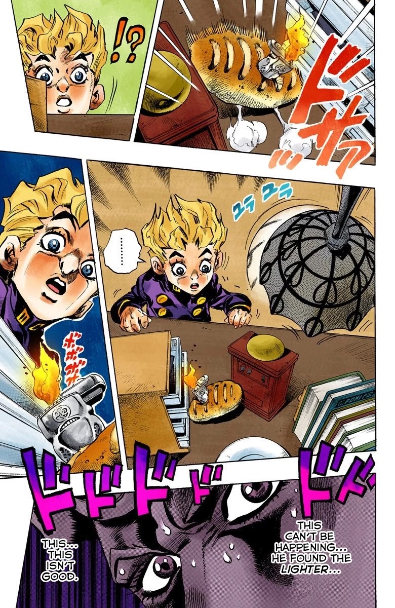 JoJo's Bizarre Adventure Part 5 - Vento Aureo (Official Colored) Chapter 11 page 16 - Chapter 11: Entering the Gang Part 1