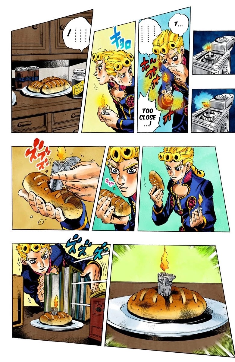 JoJo's Bizarre Adventure Part 5 - Vento Aureo (Official Colored) Chapter 11 page 5 - Chapter 11: Entering the Gang Part 1