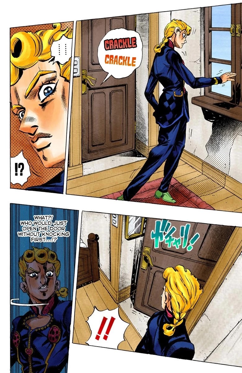 JoJo's Bizarre Adventure Part 5 - Vento Aureo (Official Colored) Chapter 11 page 7 - Chapter 11: Entering the Gang Part 1