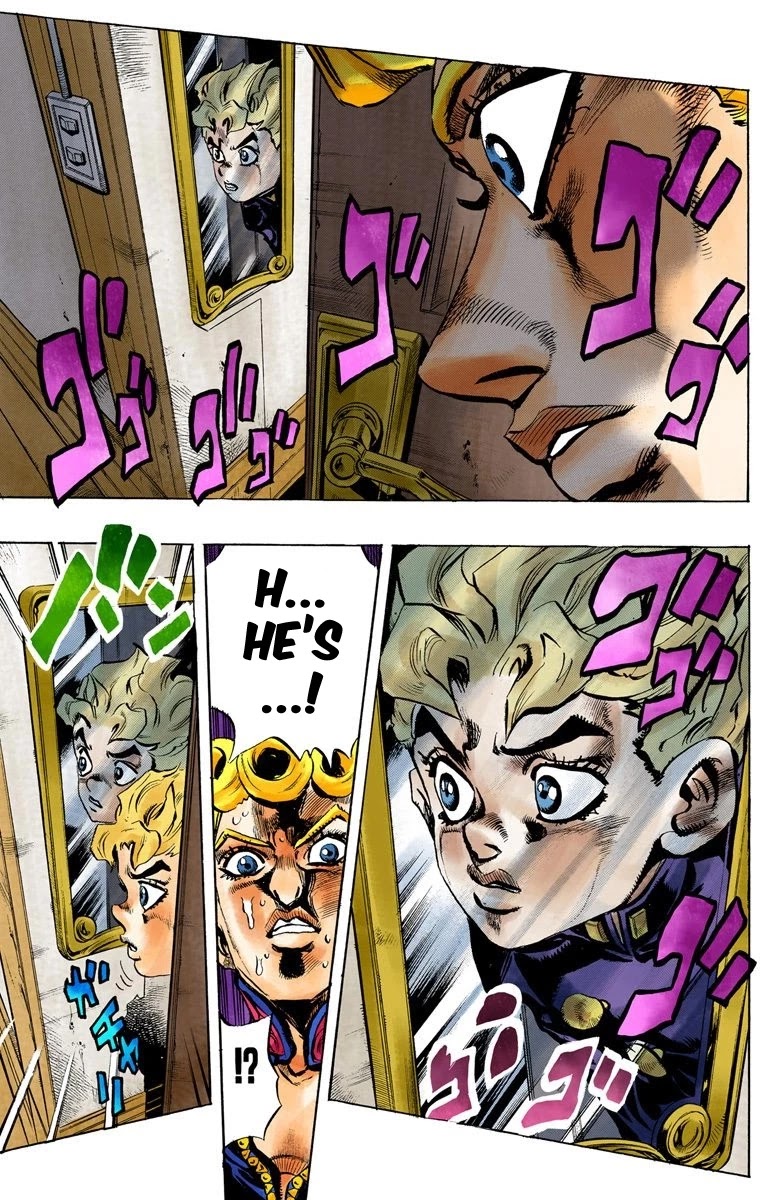 JoJo's Bizarre Adventure Part 5 - Vento Aureo (Official Colored) Chapter 11 page 8 - Chapter 11: Entering the Gang Part 1