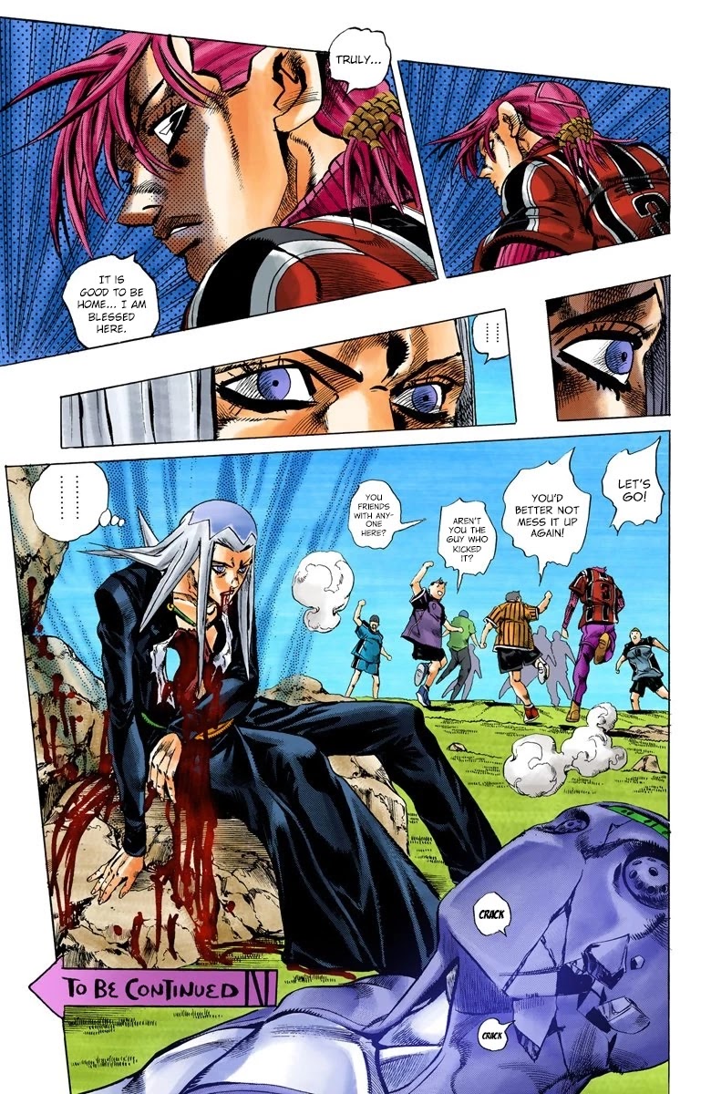 JoJo's Bizarre Adventure Part 5 - Vento Aureo (Official Colored) Chapter 110 page 20 - Chapter 110: King Crimson Vs Metallica Part 6