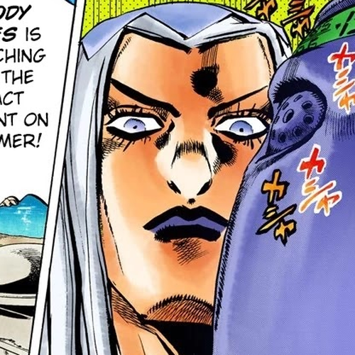 JoJo's Bizarre Adventure Part 5 - Vento Aureo (Official Colored) Chapter 110: King Crimson Vs Metallica Part 6 cover