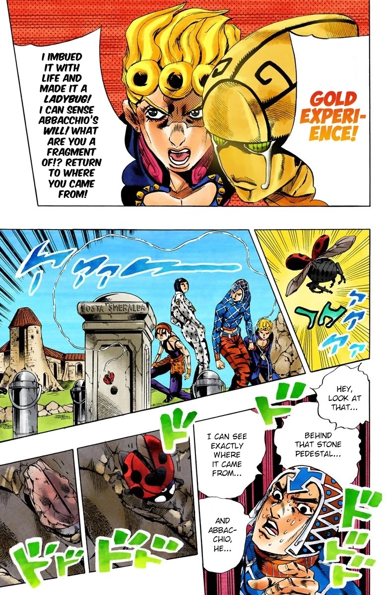 JoJo's Bizarre Adventure Part 5 - Vento Aureo (Official Colored) Chapter 111 page 15 - Chapter 111: Feels Like The Sky Could Come Down On Us At Any Minute