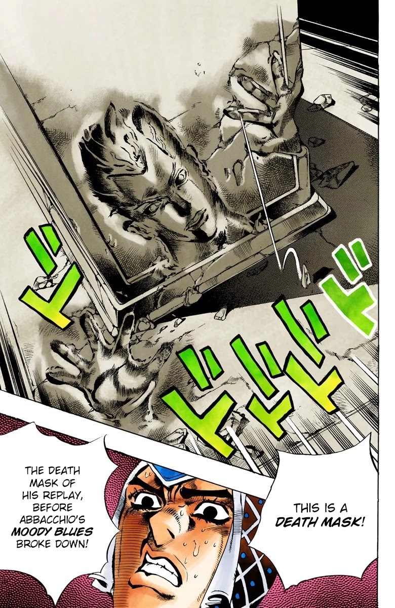 JoJo's Bizarre Adventure Part 5 - Vento Aureo (Official Colored) Chapter 111 page 17 - Chapter 111: Feels Like The Sky Could Come Down On Us At Any Minute