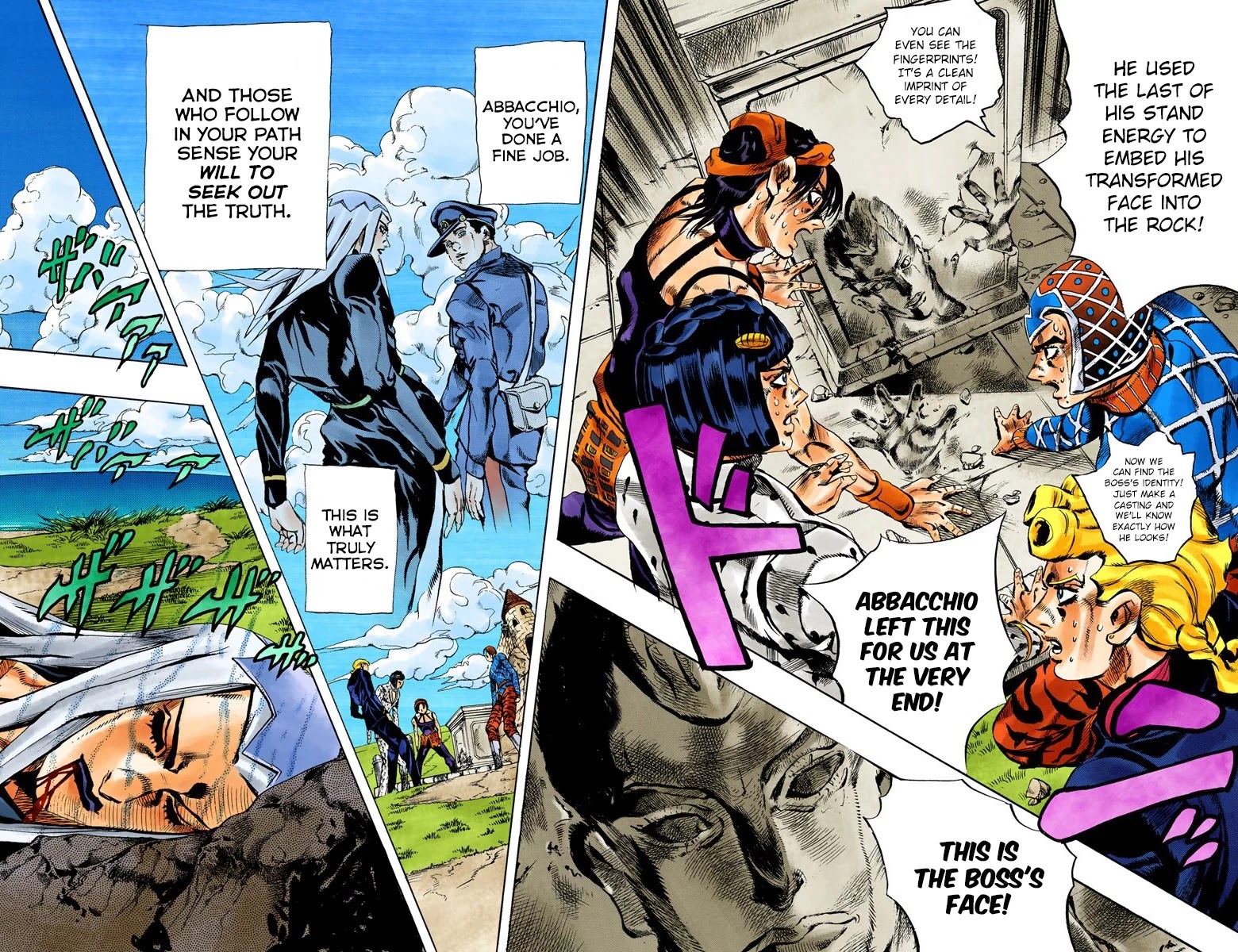 JoJo's Bizarre Adventure Part 5 - Vento Aureo (Official Colored) Chapter 111 page 18 - Chapter 111: Feels Like The Sky Could Come Down On Us At Any Minute
