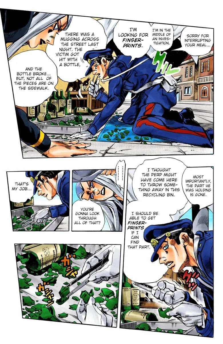 JoJo's Bizarre Adventure Part 5 - Vento Aureo (Official Colored) Chapter 111 page 4 - Chapter 111: Feels Like The Sky Could Come Down On Us At Any Minute