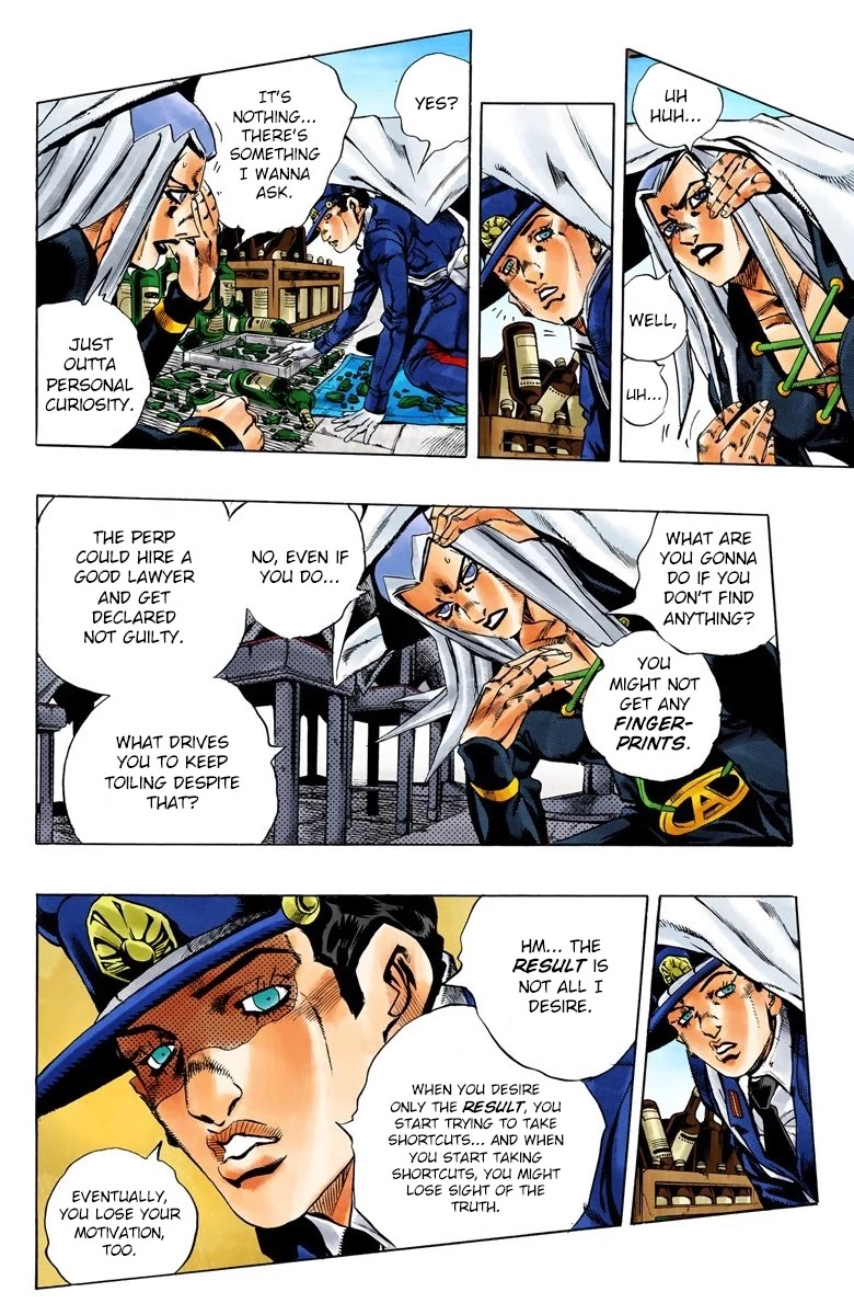 JoJo's Bizarre Adventure Part 5 - Vento Aureo (Official Colored) Chapter 111 page 5 - Chapter 111: Feels Like The Sky Could Come Down On Us At Any Minute