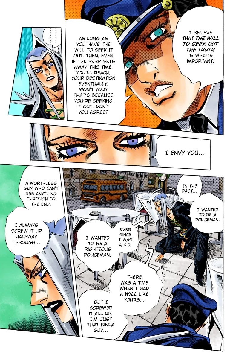JoJo's Bizarre Adventure Part 5 - Vento Aureo (Official Colored) Chapter 111 page 6 - Chapter 111: Feels Like The Sky Could Come Down On Us At Any Minute