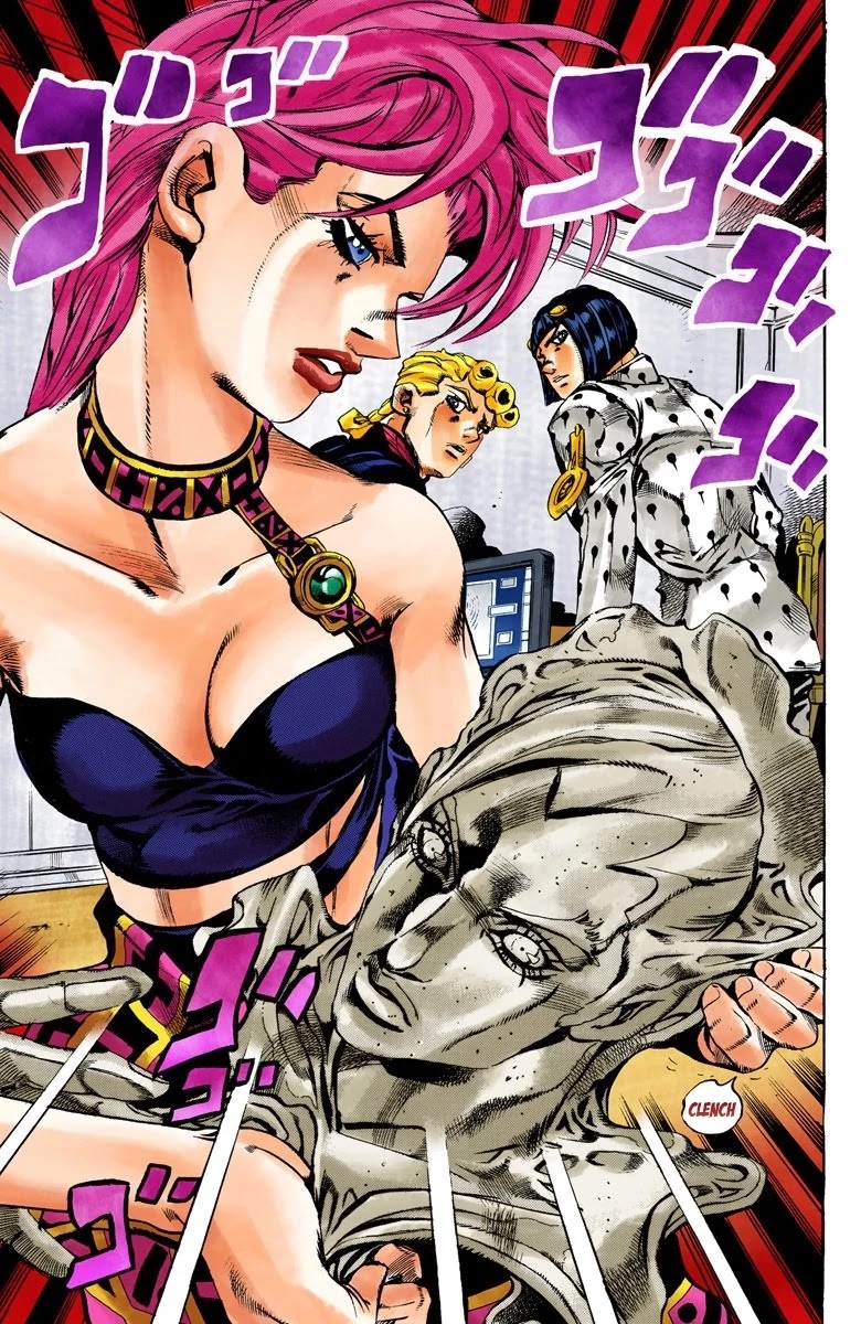 JoJo's Bizarre Adventure Part 5 - Vento Aureo (Official Colored) Chapter 112 page 3 - Chapter 112: Pronto! On The Line Part 1