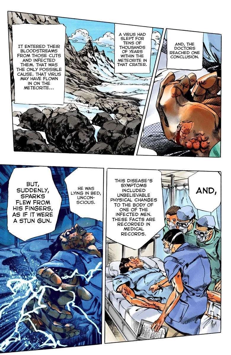 JoJo's Bizarre Adventure Part 5 - Vento Aureo (Official Colored) Chapter 113 page 8 - Chapter 113: Pronto! On The Line Part 2