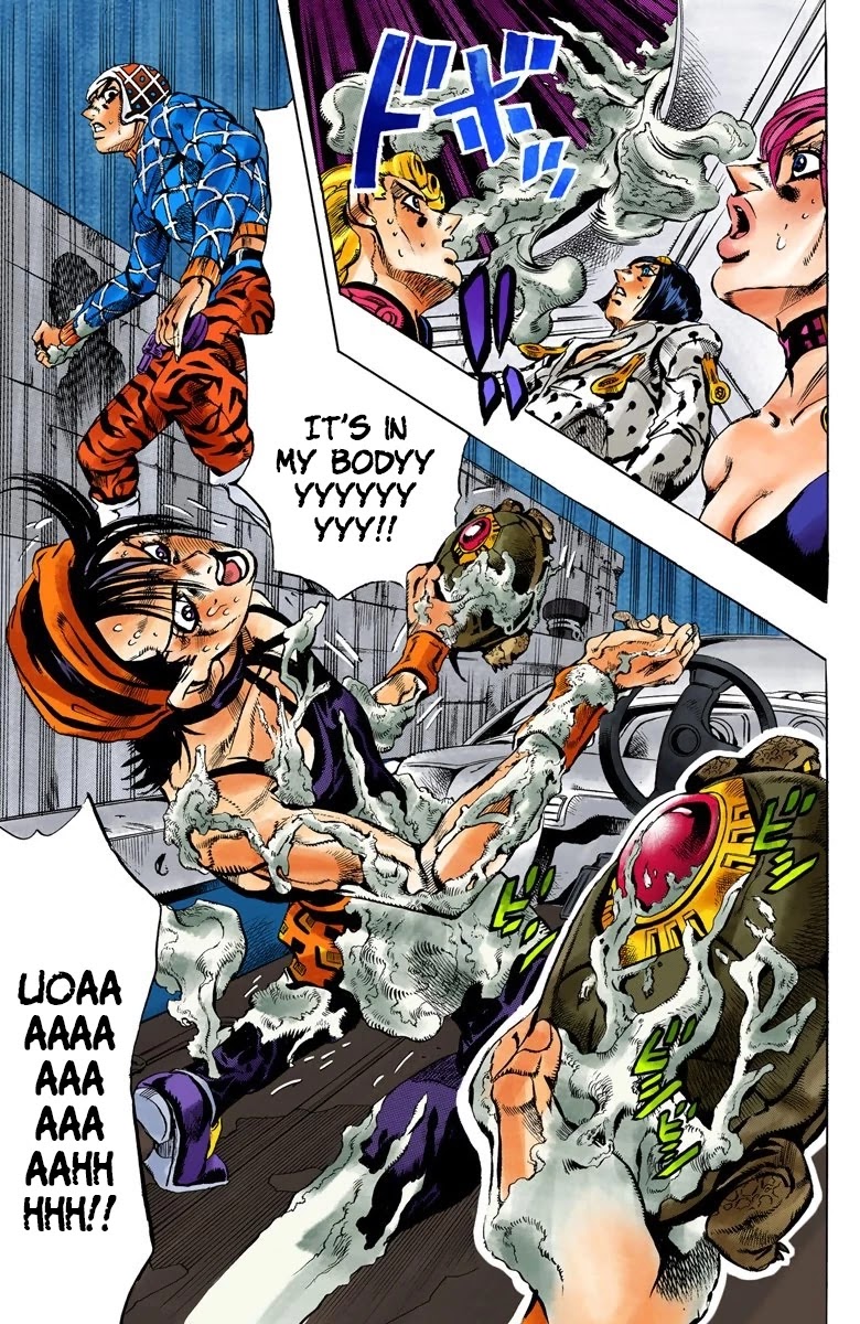 JoJo's Bizarre Adventure Part 5 - Vento Aureo (Official Colored) Chapter 114 page 15 - Chapter 114: Destination - The Coliseum in Roma!