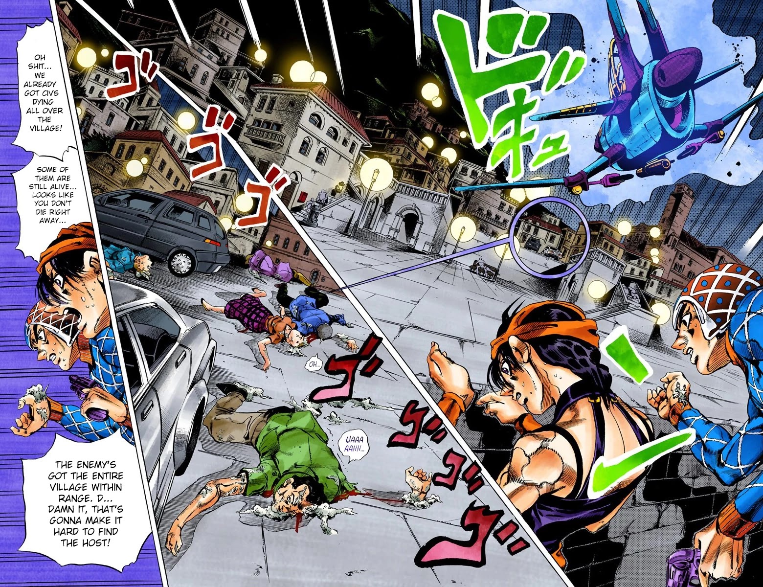 JoJo's Bizarre Adventure Part 5 - Vento Aureo (Official Colored) Chapter 114 page 9 - Chapter 114: Destination - The Coliseum in Roma!