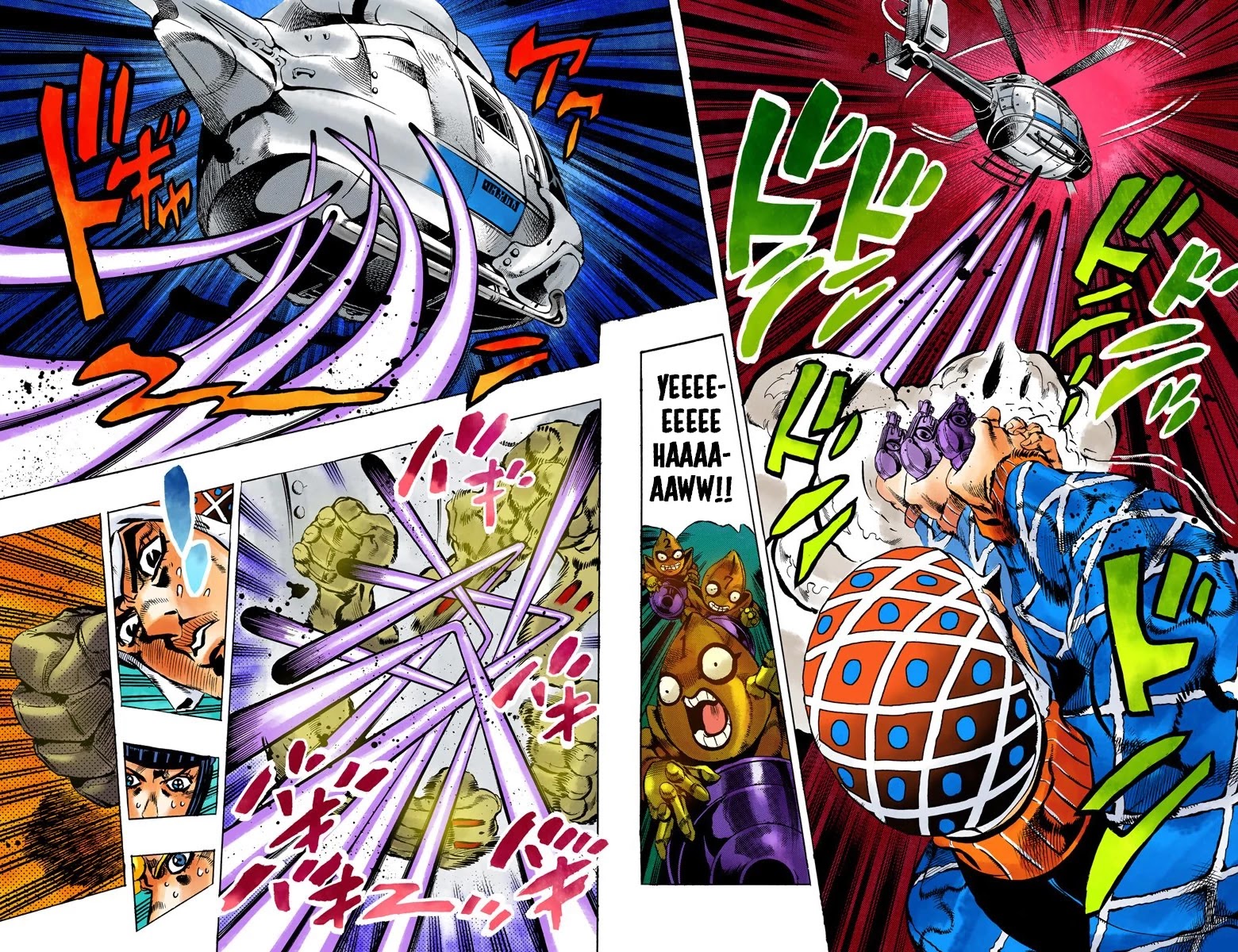 JoJo's Bizarre Adventure Part 5 - Vento Aureo (Official Colored) Chapter 119 page 11 - Chapter 119: Green Day and Oasis Part 5