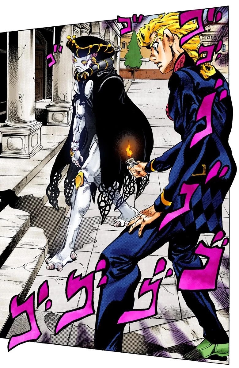 JoJo's Bizarre Adventure Part 5 - Vento Aureo (Official Colored) Chapter 12 page 10 - Chapter 12: Entering the Gang Part 2