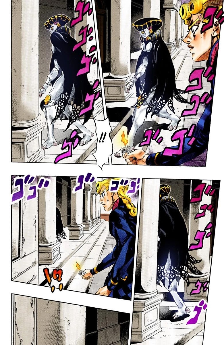 JoJo's Bizarre Adventure Part 5 - Vento Aureo (Official Colored) Chapter 12 page 11 - Chapter 12: Entering the Gang Part 2