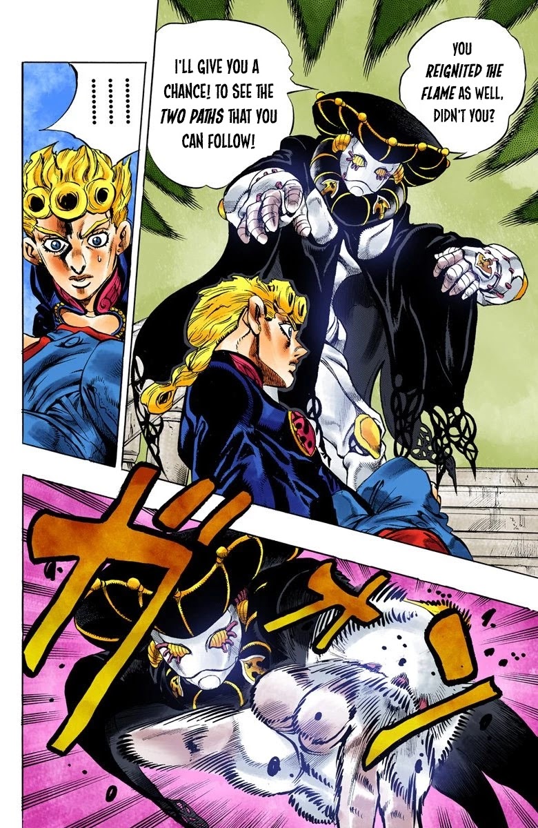 JoJo's Bizarre Adventure Part 5 - Vento Aureo (Official Colored) Chapter 12 page 19 - Chapter 12: Entering the Gang Part 2