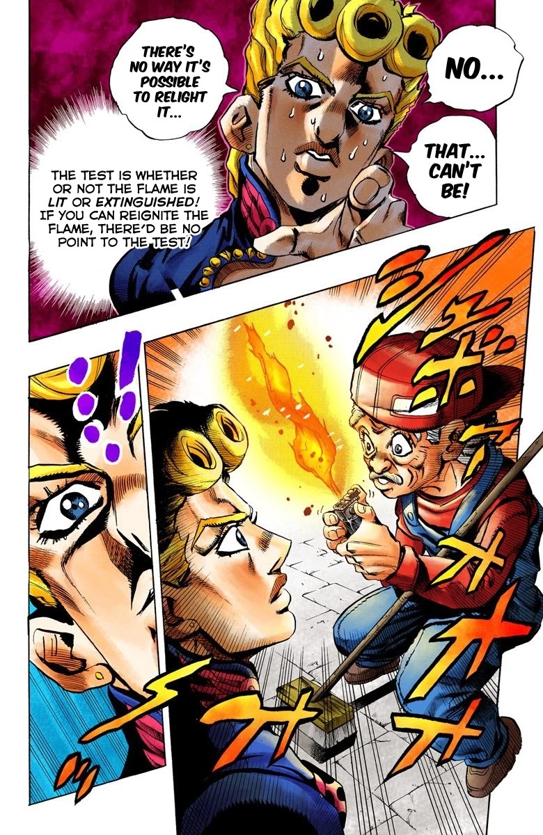 JoJo's Bizarre Adventure Part 5 - Vento Aureo (Official Colored) Chapter 12 page 7 - Chapter 12: Entering the Gang Part 2