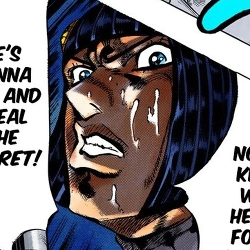 JoJo's Bizarre Adventure Part 5 - Vento Aureo (Official Colored) Chapter 124: Green Day and Oasis Part 10 cover