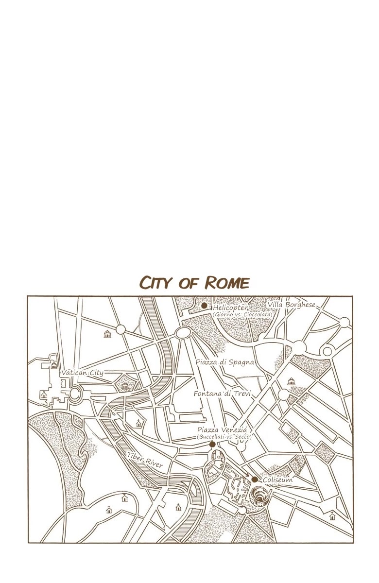 JoJo's Bizarre Adventure Part 5 - Vento Aureo (Official Colored) Chapter 125 page 1 - Chapter 125: Green Day and Oasis Part 11
