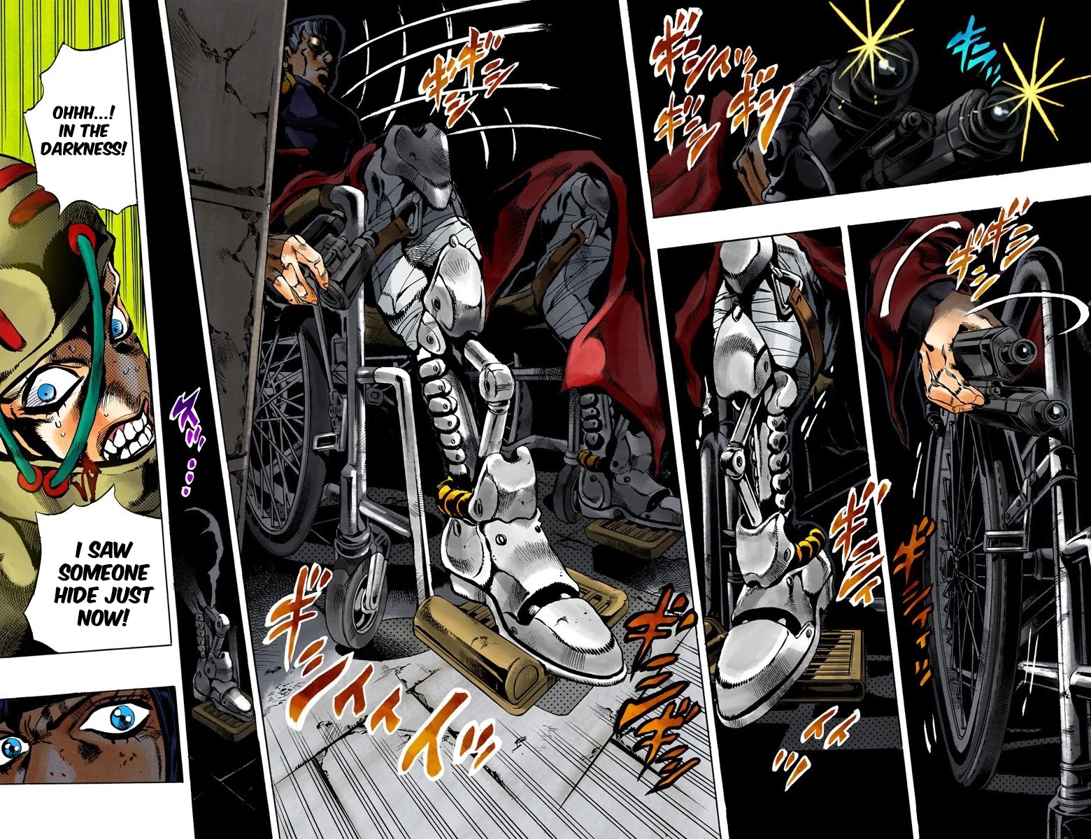 JoJo's Bizarre Adventure Part 5 - Vento Aureo (Official Colored) Chapter 125 page 12 - Chapter 125: Green Day and Oasis Part 11