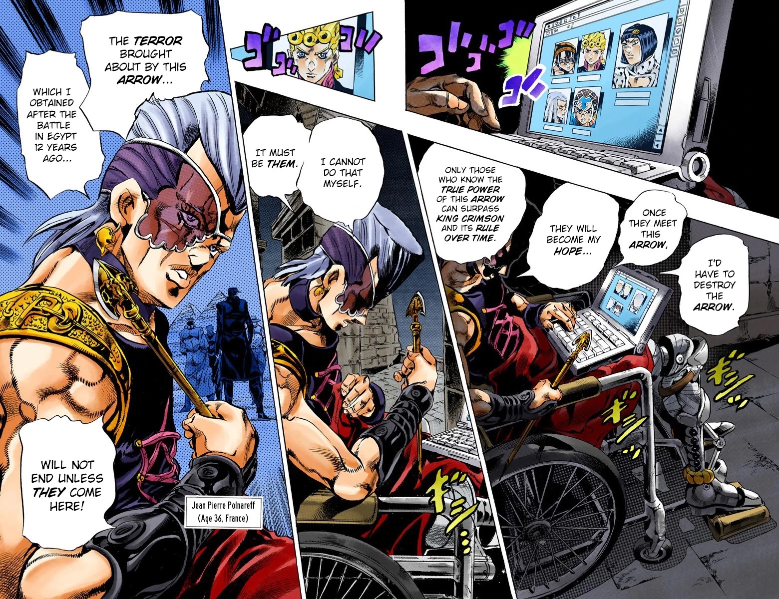 JoJo's Bizarre Adventure Part 5 - Vento Aureo (Official Colored) Chapter 126 page 19 - Chapter 126: Green Day and Oasis Part 12