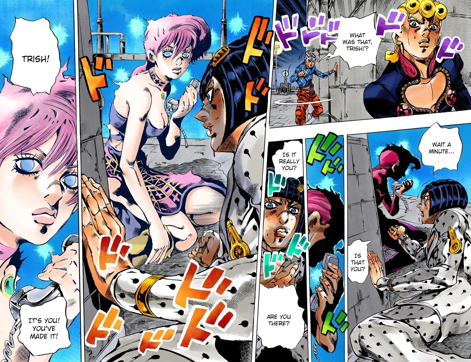 JoJo's Bizarre Adventure Part 5 - Vento Aureo (Official Colored) Chapter 129 page 16 - Chapter 129: His Name Is Diavolo Part 1