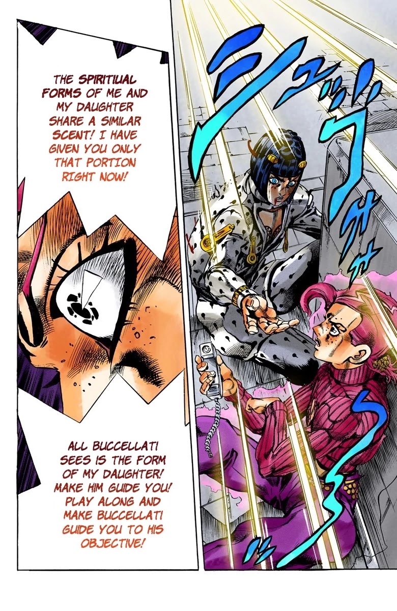 JoJo's Bizarre Adventure Part 5 - Vento Aureo (Official Colored) Chapter 129 page 17 - Chapter 129: His Name Is Diavolo Part 1