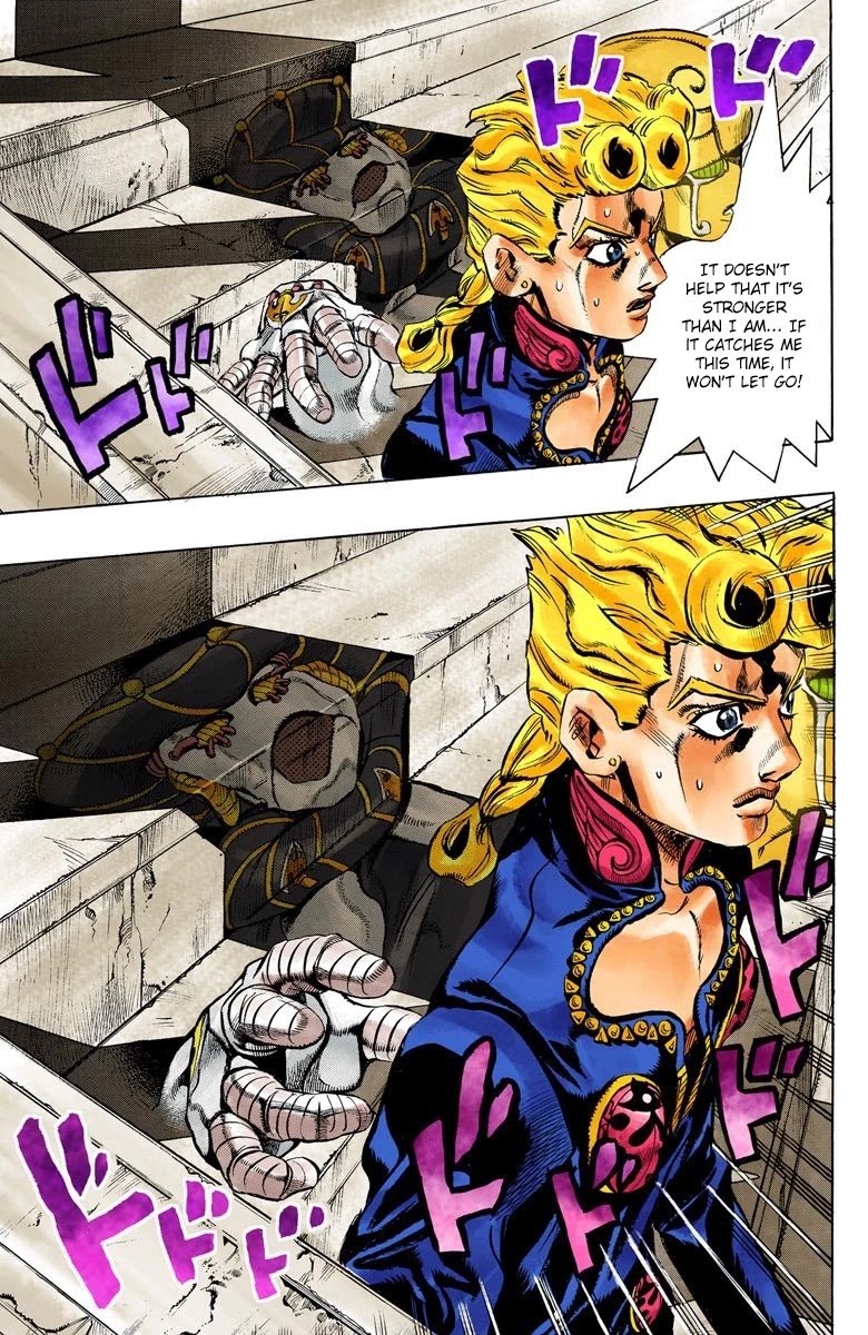 JoJo's Bizarre Adventure Part 5 - Vento Aureo (Official Colored) Chapter 13 page 12 - Chapter 13: Entering the Gang Part 3