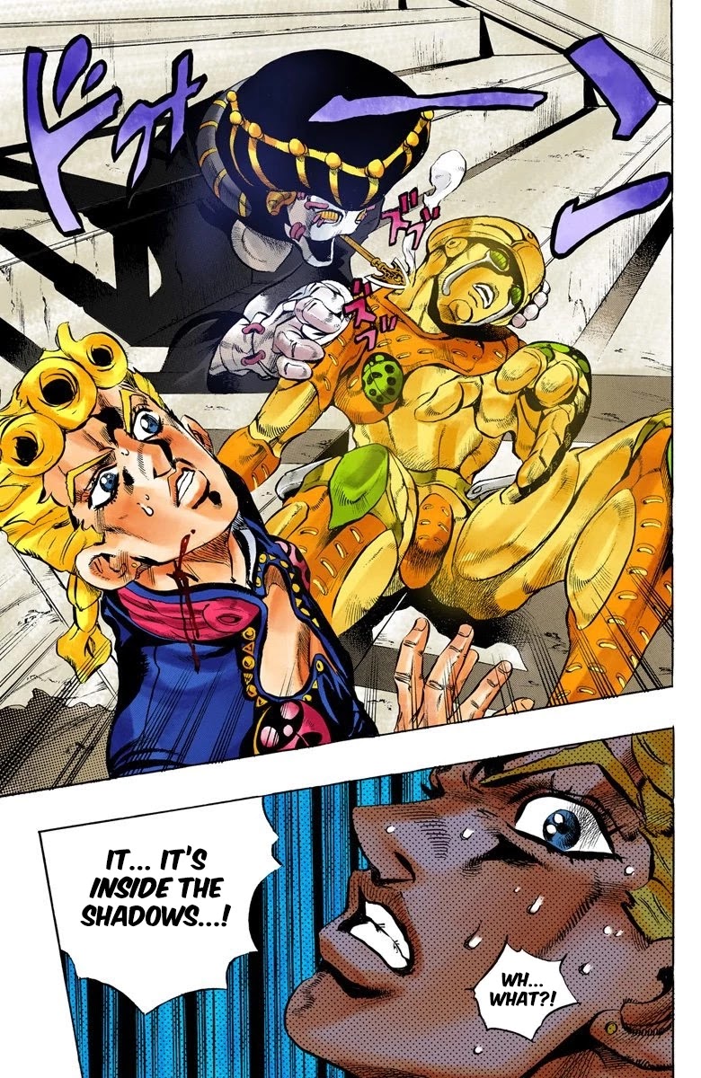 JoJo's Bizarre Adventure Part 5 - Vento Aureo (Official Colored) Chapter 13 page 14 - Chapter 13: Entering the Gang Part 3