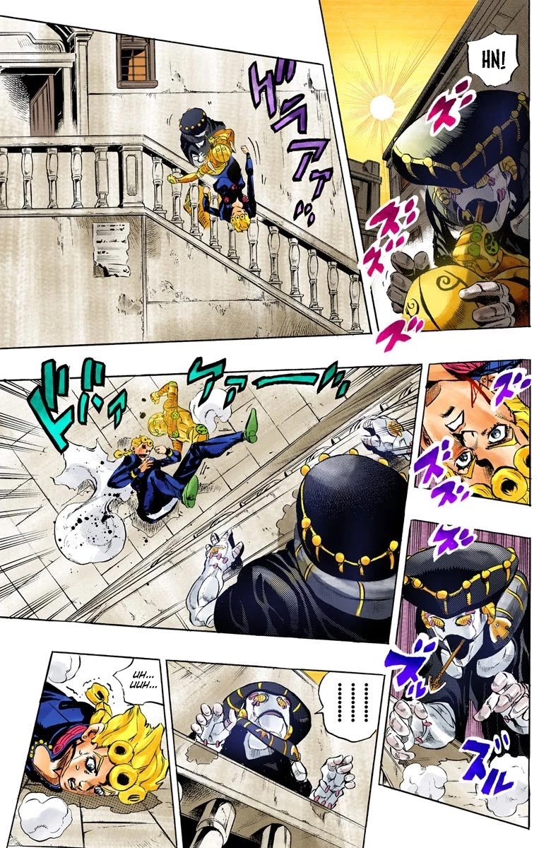 JoJo's Bizarre Adventure Part 5 - Vento Aureo (Official Colored) Chapter 13 page 16 - Chapter 13: Entering the Gang Part 3