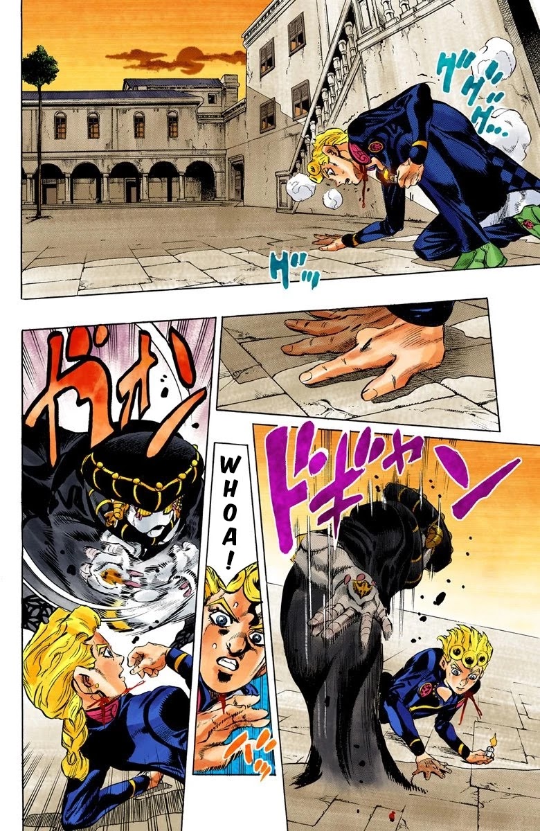 JoJo's Bizarre Adventure Part 5 - Vento Aureo (Official Colored) Chapter 13 page 17 - Chapter 13: Entering the Gang Part 3