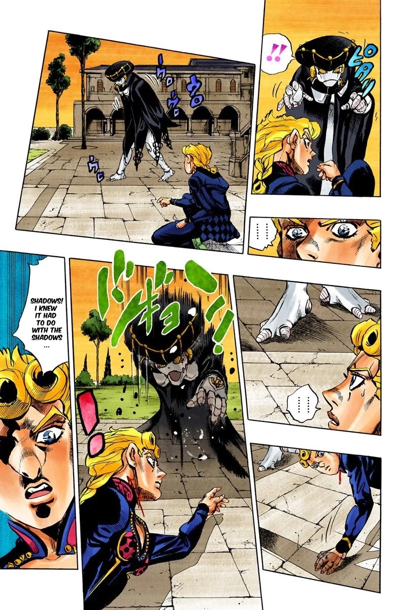 JoJo's Bizarre Adventure Part 5 - Vento Aureo (Official Colored) Chapter 13 page 18 - Chapter 13: Entering the Gang Part 3