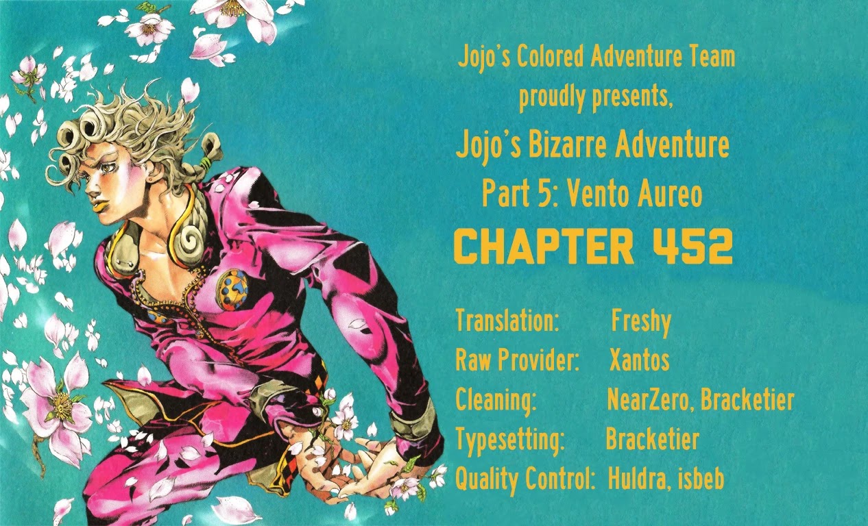 JoJo's Bizarre Adventure Part 5 - Vento Aureo (Official Colored) Chapter 13 page 21 - Chapter 13: Entering the Gang Part 3