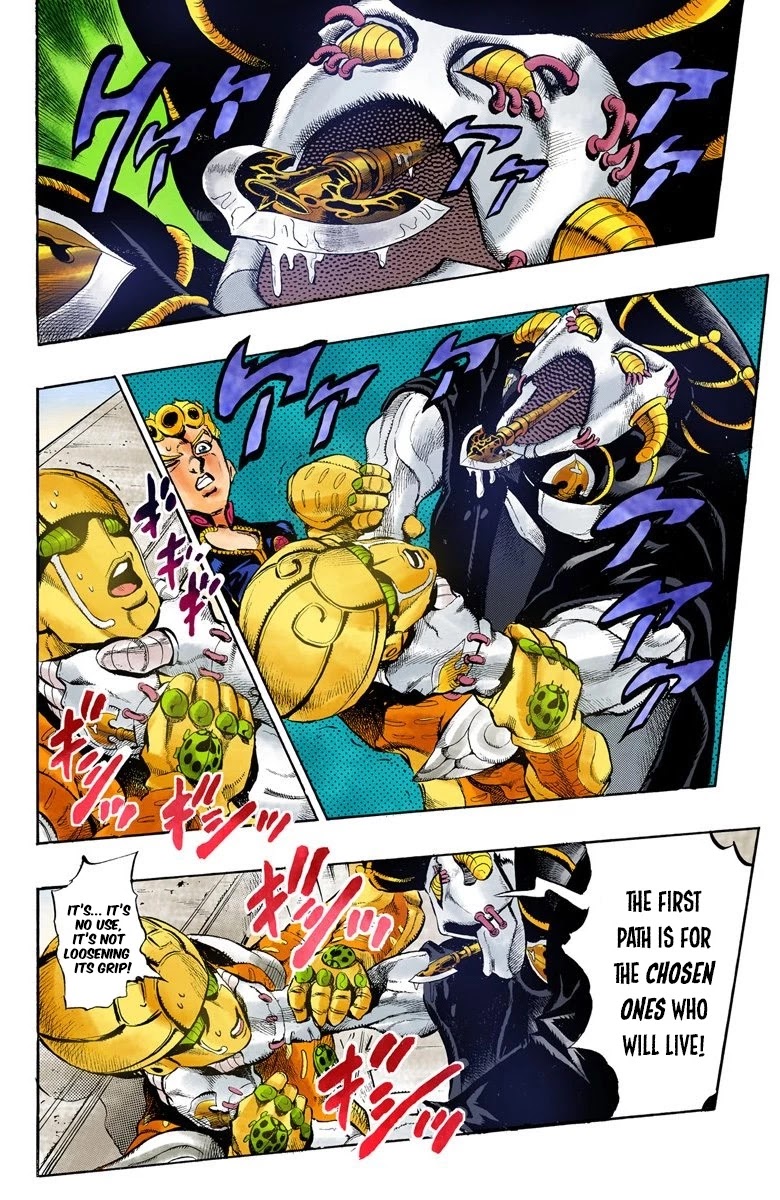 JoJo's Bizarre Adventure Part 5 - Vento Aureo (Official Colored) Chapter 13 page 3 - Chapter 13: Entering the Gang Part 3