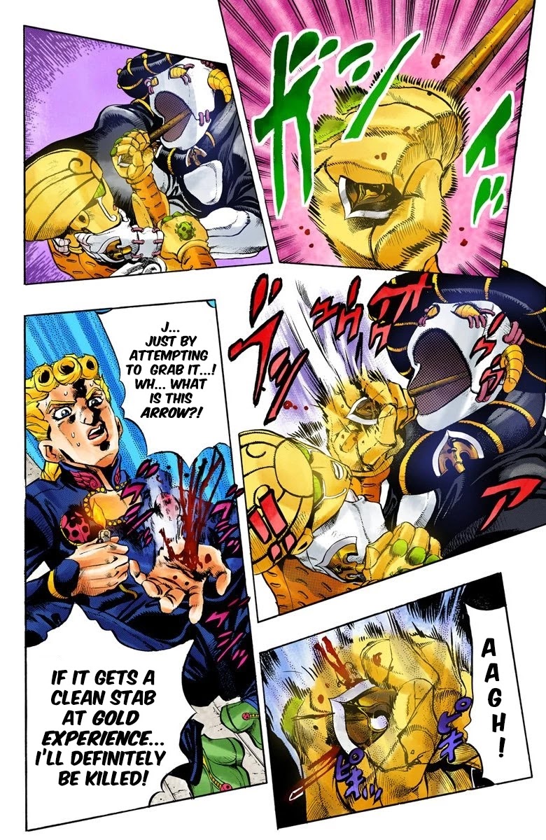 JoJo's Bizarre Adventure Part 5 - Vento Aureo (Official Colored) Chapter 13 page 5 - Chapter 13: Entering the Gang Part 3