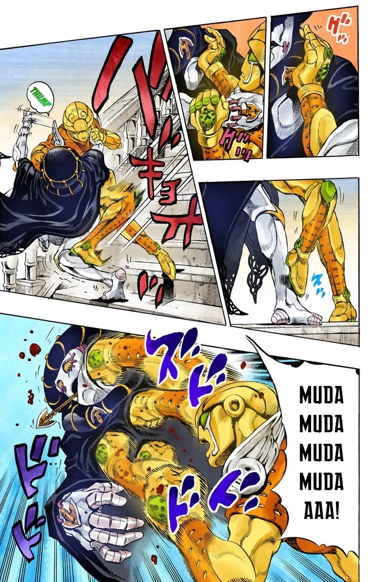 JoJo's Bizarre Adventure Part 5 - Vento Aureo (Official Colored) Chapter 13 page 8 - Chapter 13: Entering the Gang Part 3