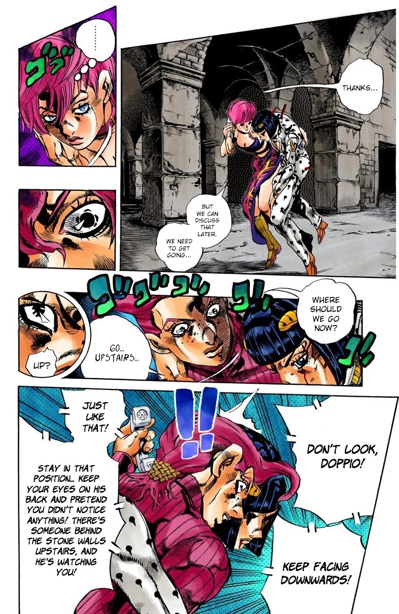 JoJo's Bizarre Adventure Part 5 - Vento Aureo (Official Colored) Chapter 130 page 6 - Chapter 130: A Story Of The Recent Past