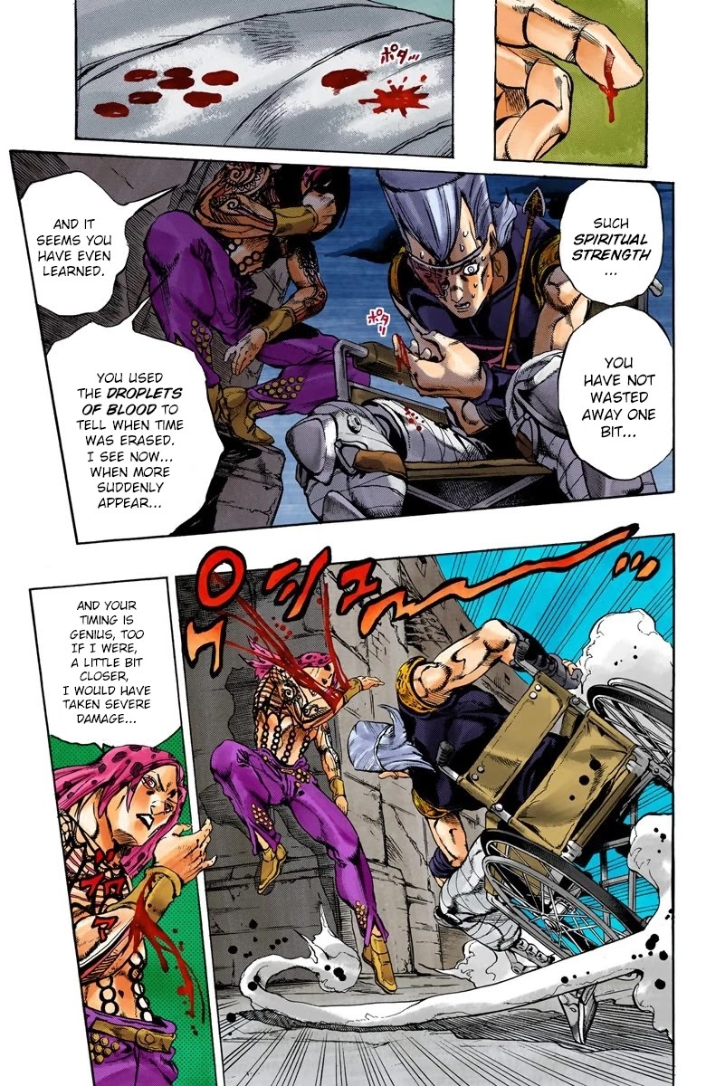 JoJo's Bizarre Adventure Part 5 - Vento Aureo (Official Colored) Chapter 131 page 12 - Chapter 131: His Name Is Diavolo Part 2