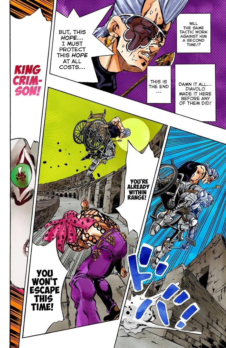 JoJo's Bizarre Adventure Part 5 - Vento Aureo (Official Colored) Chapter 131 page 13 - Chapter 131: His Name Is Diavolo Part 2