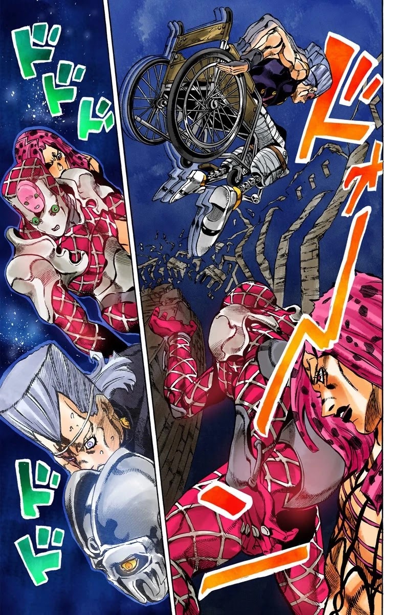 JoJo's Bizarre Adventure Part 5 - Vento Aureo (Official Colored) Chapter 131 page 14 - Chapter 131: His Name Is Diavolo Part 2