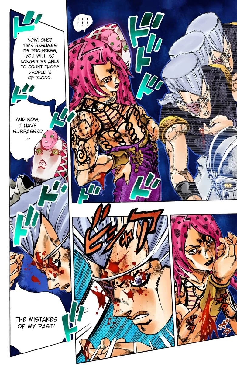 JoJo's Bizarre Adventure Part 5 - Vento Aureo (Official Colored) Chapter 131 page 15 - Chapter 131: His Name Is Diavolo Part 2