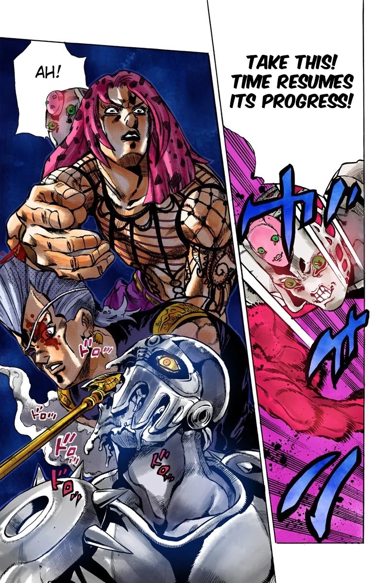 JoJo's Bizarre Adventure Part 5 - Vento Aureo (Official Colored) Chapter 131 page 16 - Chapter 131: His Name Is Diavolo Part 2